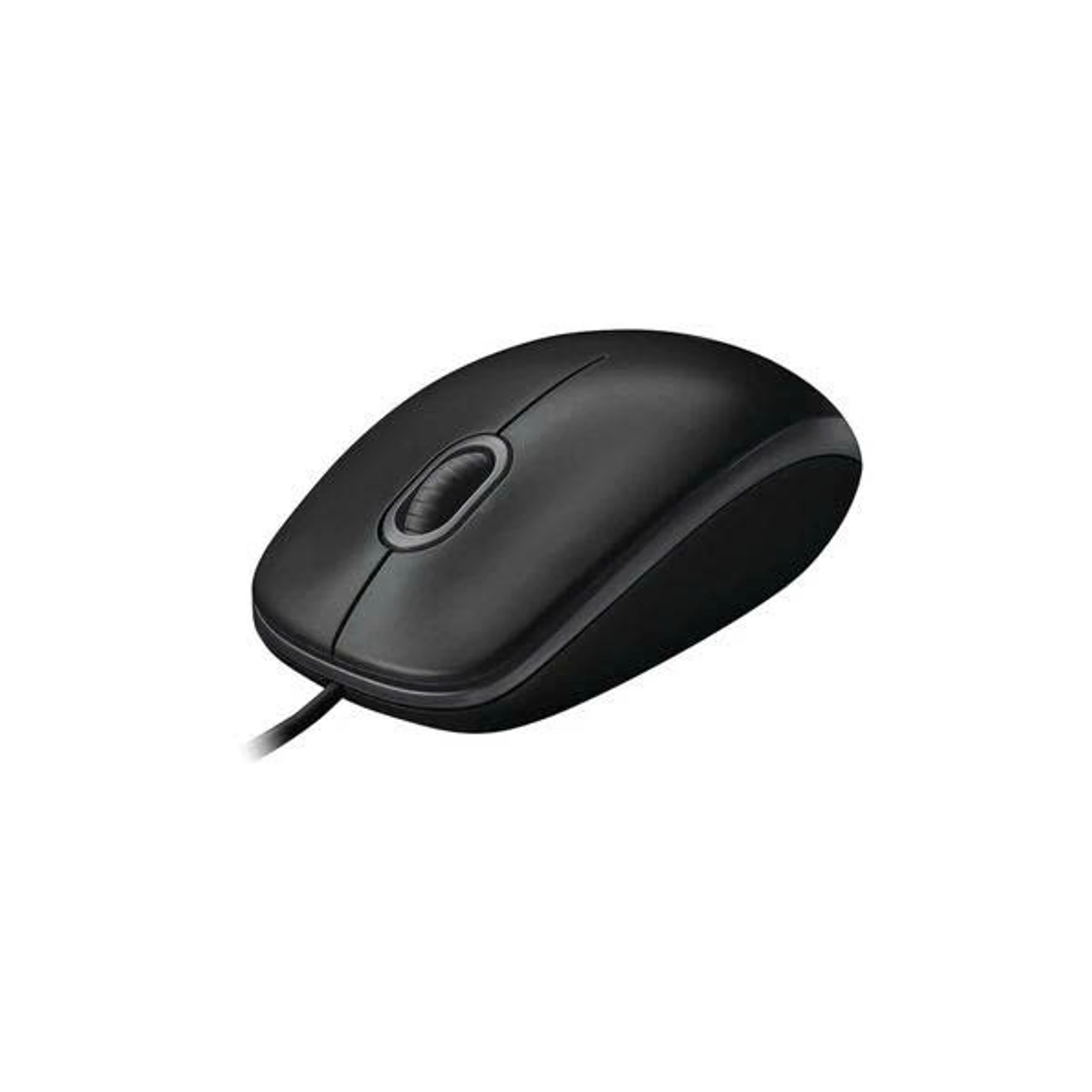 Chuột Có Dây Logitech USB B100 Màu Đen