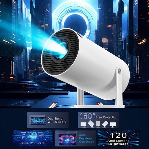 Máy chiếu mini Tripsky HD YK300 Màu Trắng