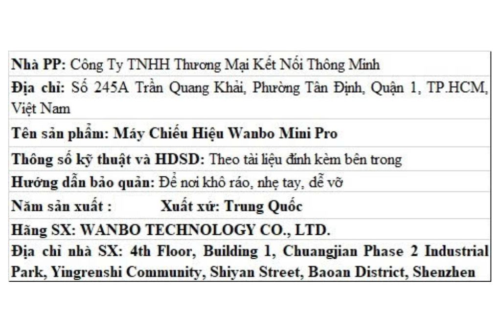 Máy chiếu Wanbo Mini Pro HD - 7