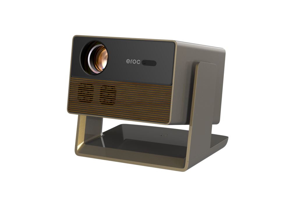 Máy chiếu Full HD Eroc Master Màu Đen - nâu