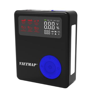 Máy Bơm Lốp Kích Bình Xe Hơi 8000 mAh Vietmap DK-MF139 8K