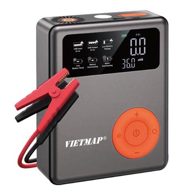 Máy Bơm Lốp Kích Bình Xe Hơi 13000 mAh Vietmap DK-MF139 13K