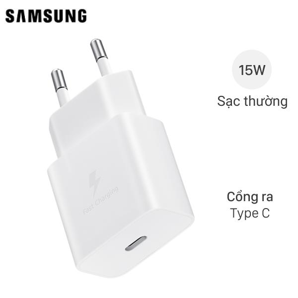 Adapter Sạc Type C 15W Samsung EP-T1510N