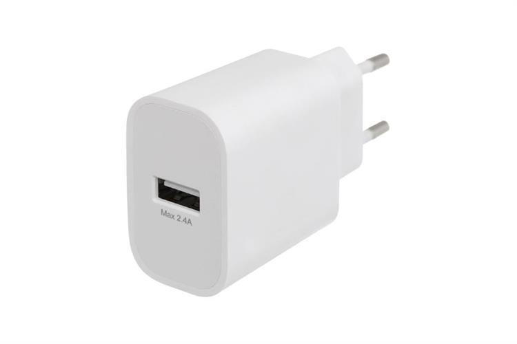 Sạc USB 12W AVA+ CS-CHG076 Màu Trắng