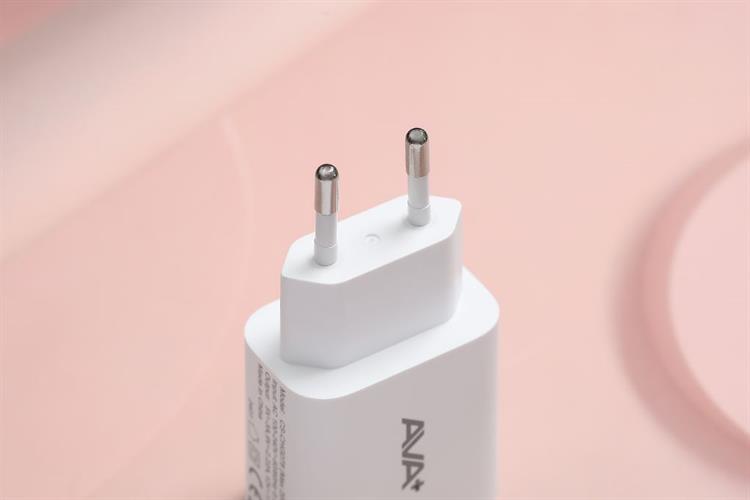 Sạc USB 12W AVA+ CS-CHG076 Màu Trắng