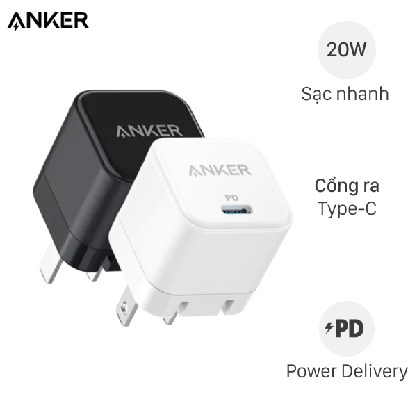 Sạc nhanh Anker PowerPort III Cube A2149