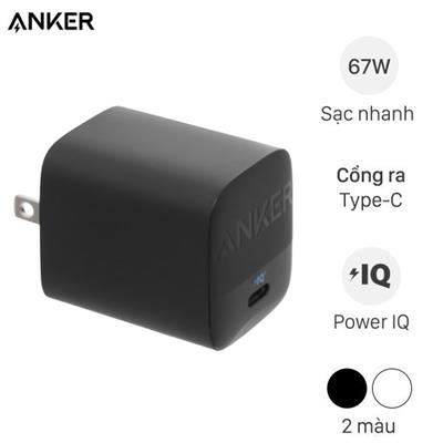 Adapter Sạc Type C IQ3 67W Anker A2671