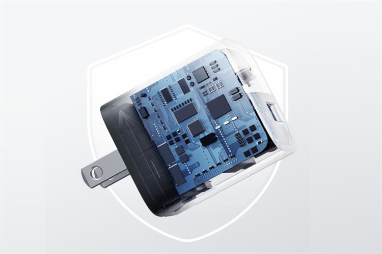 Sạc nhanh 2 cổng USB Type-C 33W Anker A2331 Màu Đen