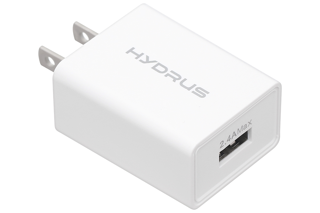 Sạc USB 12W Hydrus JLC-333 Màu Trắng