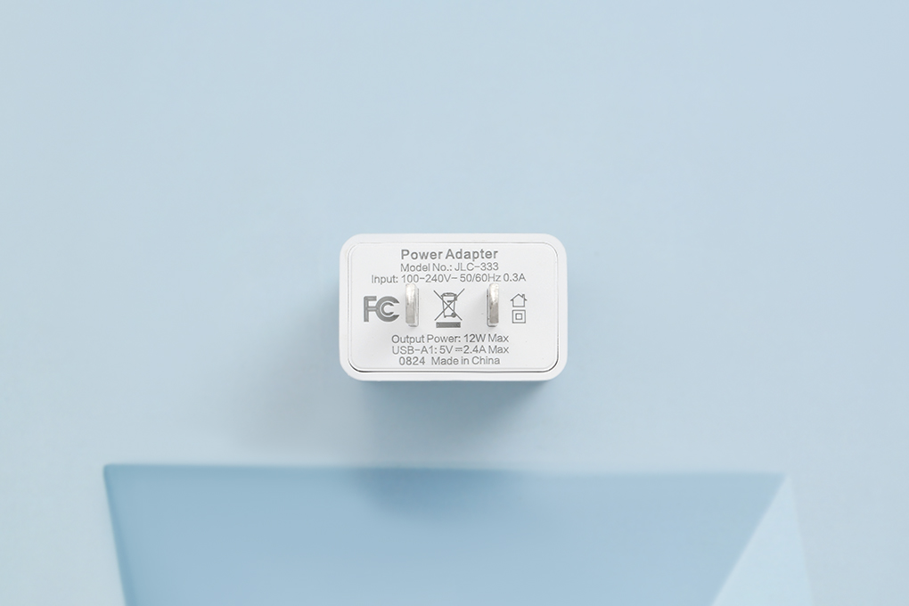 Sạc USB 12W Hydrus JLC-333 Màu Trắng