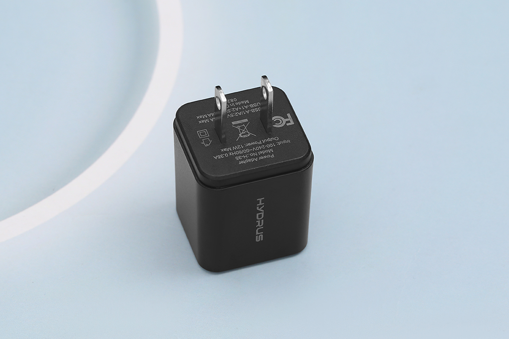 Sạc 2 cổng USB 12W Hydrus H-35 - 5