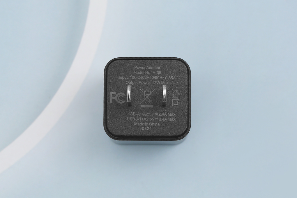 Sạc 2 cổng USB 12W Hydrus H-35 - 6