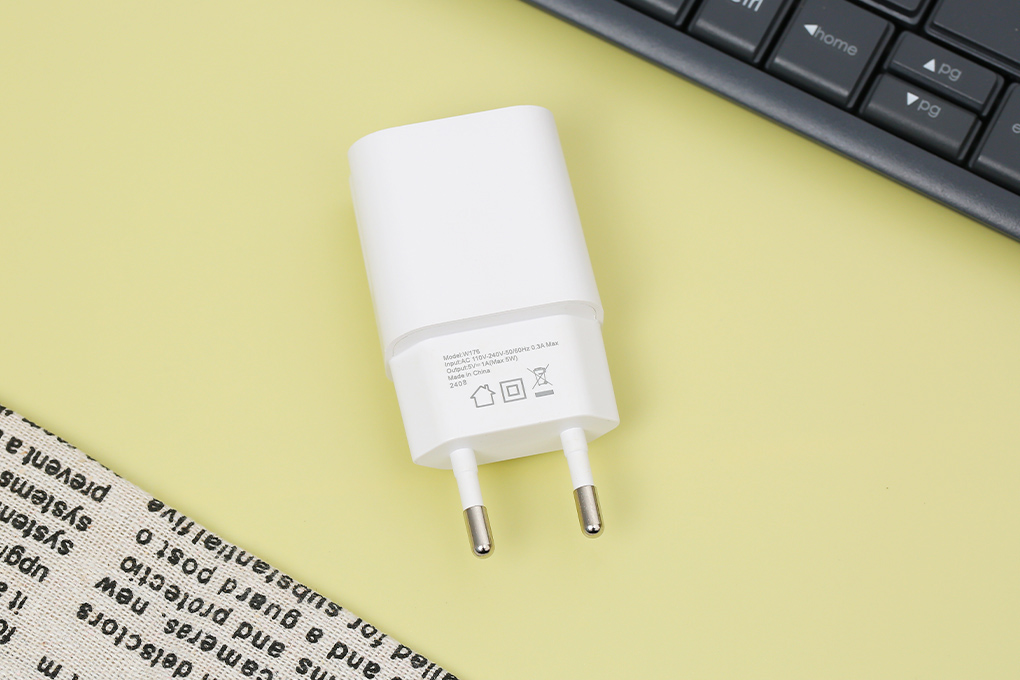Sạc USB 5W Hydrus W176 Màu Trắng