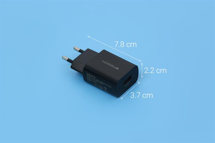 Sạc USB 10W Hydrus ZC103 Màu Đen