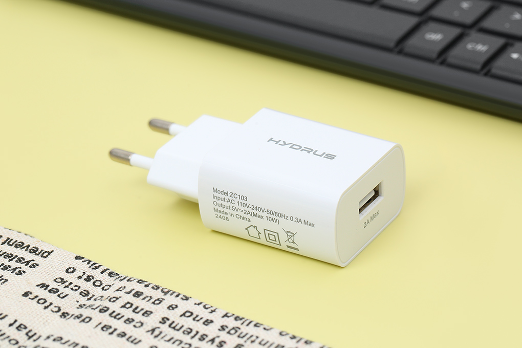 Sạc USB 10W Hydrus ZC103 - 7