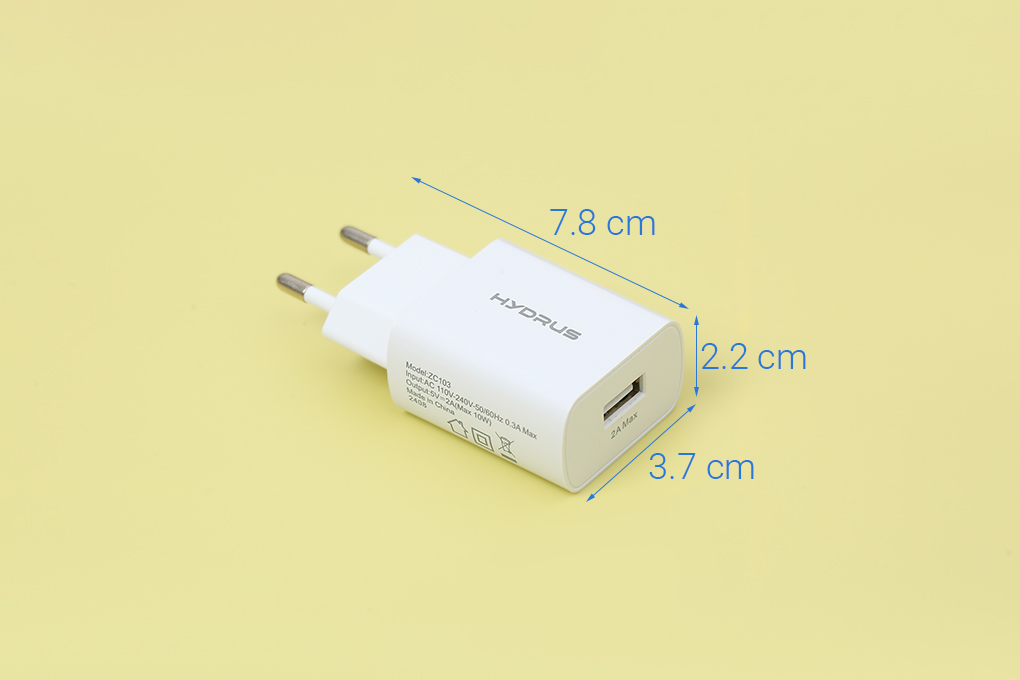 Sạc USB 10W Hydrus ZC103 - 9