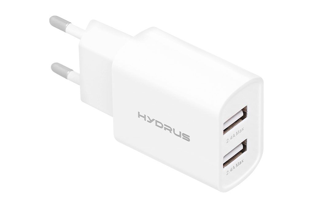 Sạc 2 cổng USB 12W Hydrus ZC102E - 2