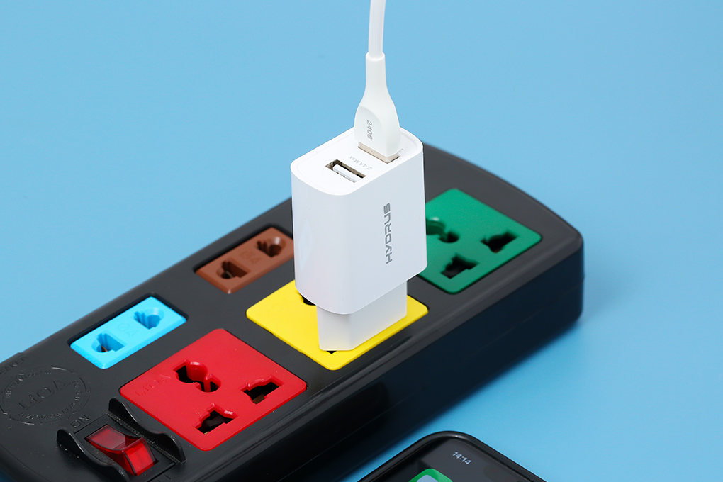 Sạc 2 cổng USB 12W Hydrus ZC102E - 8