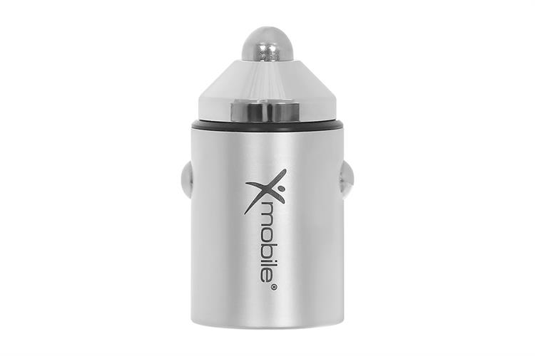 Sạc xe hơi 2 cổng USB Type C PD QC 3.0 30W Xmobile SN-571 Màu Bạc