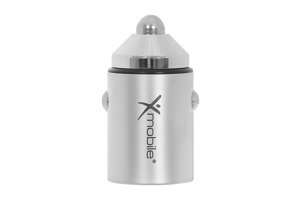 Sạc nhanh xe hơi 2 cổng USB Type-C QC3.0 PD 30W Xmobile SN-571 Màu Bạc