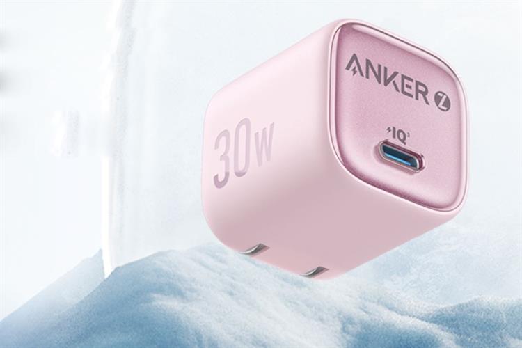 Sạc nhanh Type-C PD 30W Anker Zolo A2698 Màu Hồng ruốc