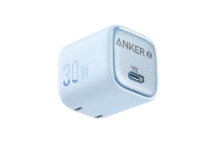 Sạc nhanh Type-C PD 30W Anker Zolo A2698 Màu Xanh Lam Nhạt