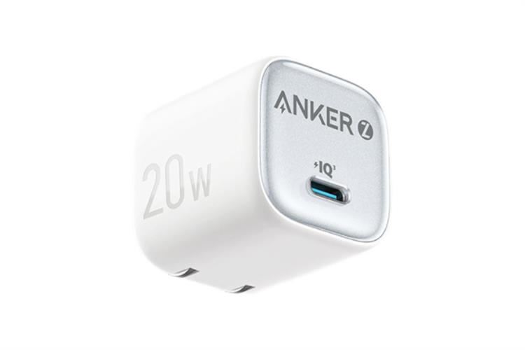 Adapter Sạc Type C IQ3 GaN 20W Anker Zolo A2699 Màu Trắng
