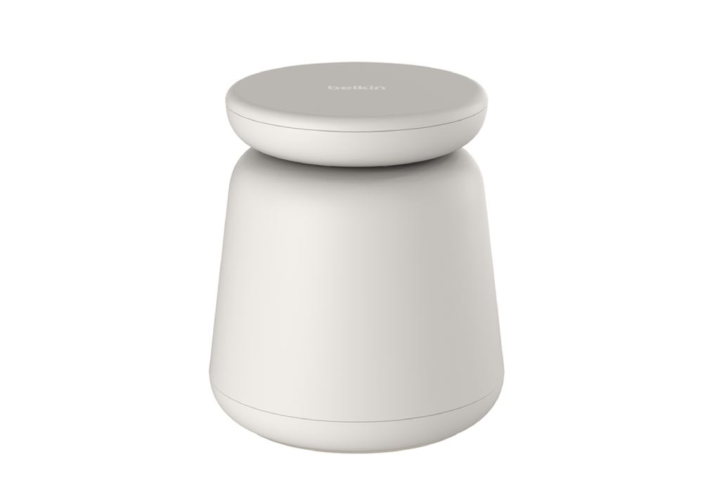Đế sạc không dây 2 in 1 15W MagSafe Belkin BoostCharge Pro WIZ020 Màu Trắng - Xám