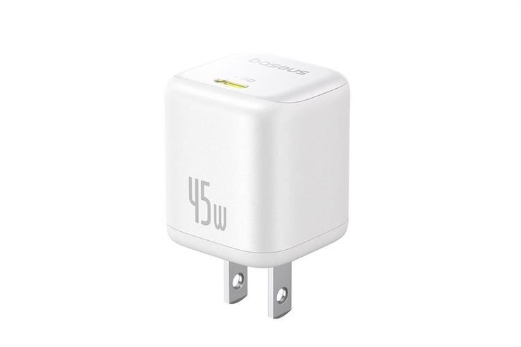 Sạc nhanh Type-C PD 45W Baseus PicoGo CCGAN45CS Màu Trắng
