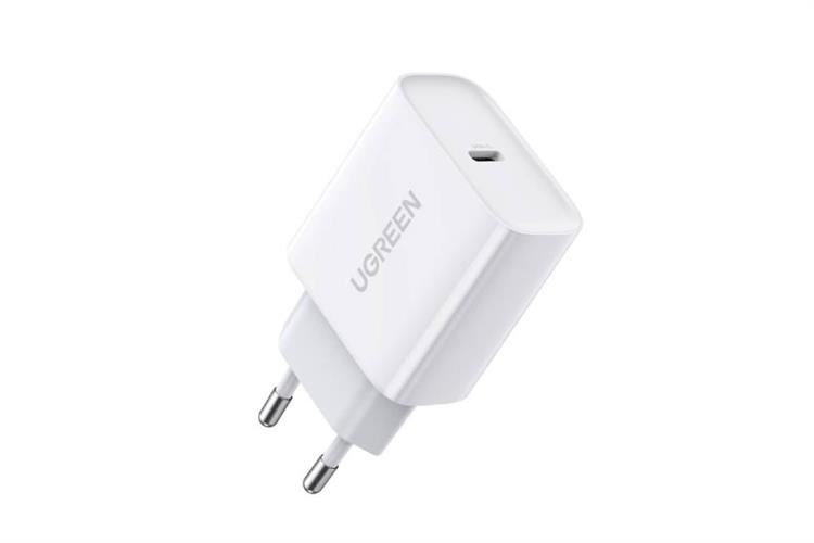 Adapter Sạc Type C PD QC 4.0+ 20W Ugreen CD137 60450 Màu Trắng