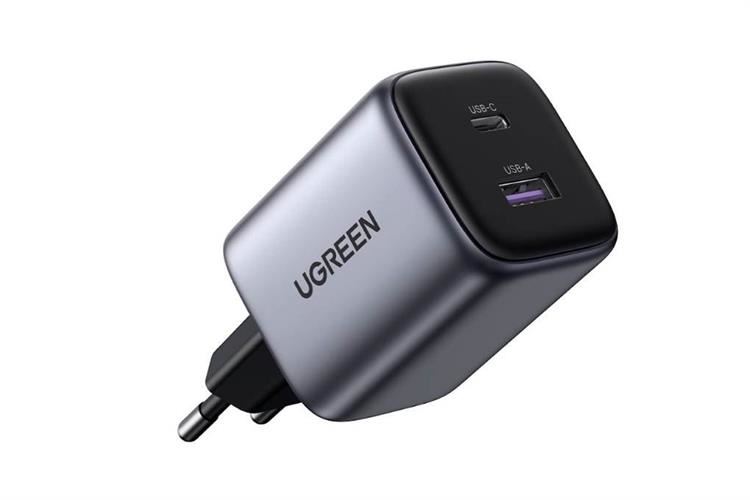 Adapter Sạc 2 cổng USB Type C PD QC 3.0 GaN 35W Ugreen Nexode CD350 15539