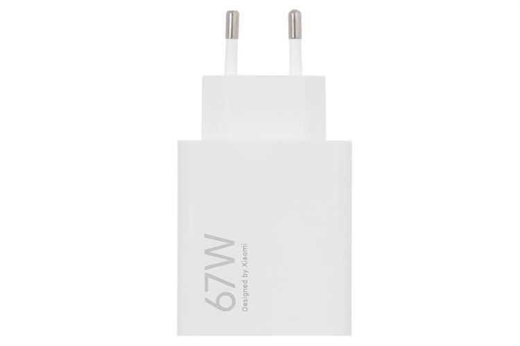 Bộ Adapter Sạc 67W kèm cáp Type C 1m Xiaomi HyperCharge Màu Trắng