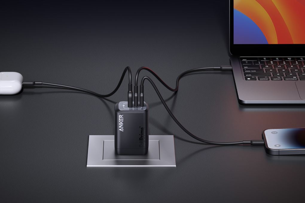 Sạc nhanh 3 cổng USB Type-C 100W Anker A2343 - 3