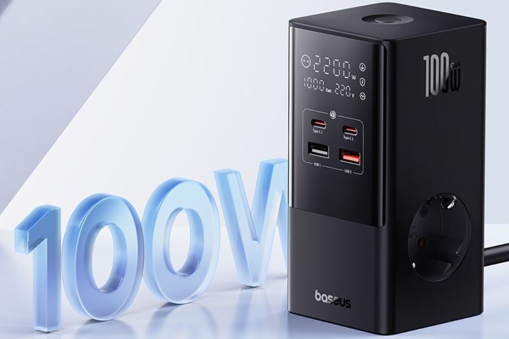 Sạc nhanh 6 cổng USB Type-C AC 100W Baseus CCGAN100-S2ACE - 4
