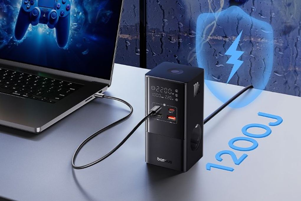 Sạc nhanh 6 cổng USB Type-C AC 100W Baseus CCGAN100-S2ACE - 5