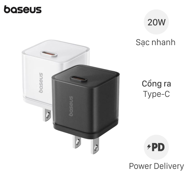 Sạc nhanh Baseus CCGAN20S5-S