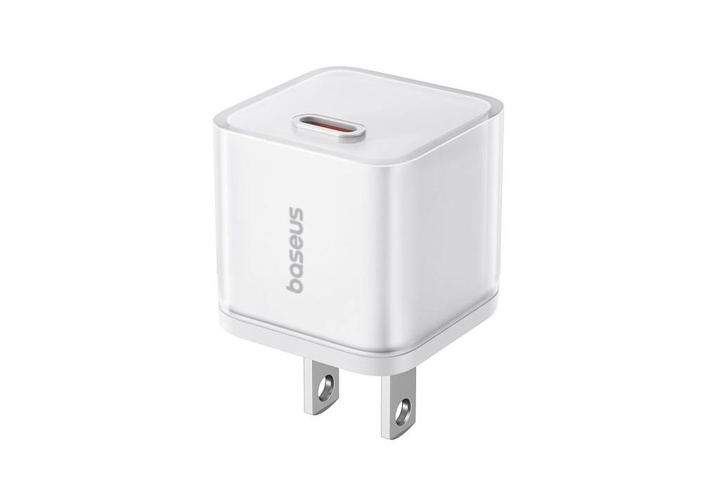 Sạc nhanh Type-C PD 20W Baseus CCGAN20S5-S Màu Trắng