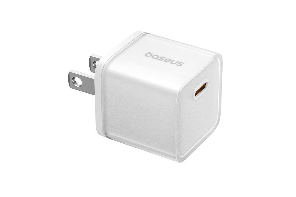Sạc nhanh Type-C PD 20W Baseus CCGAN20S5-S Màu Trắng