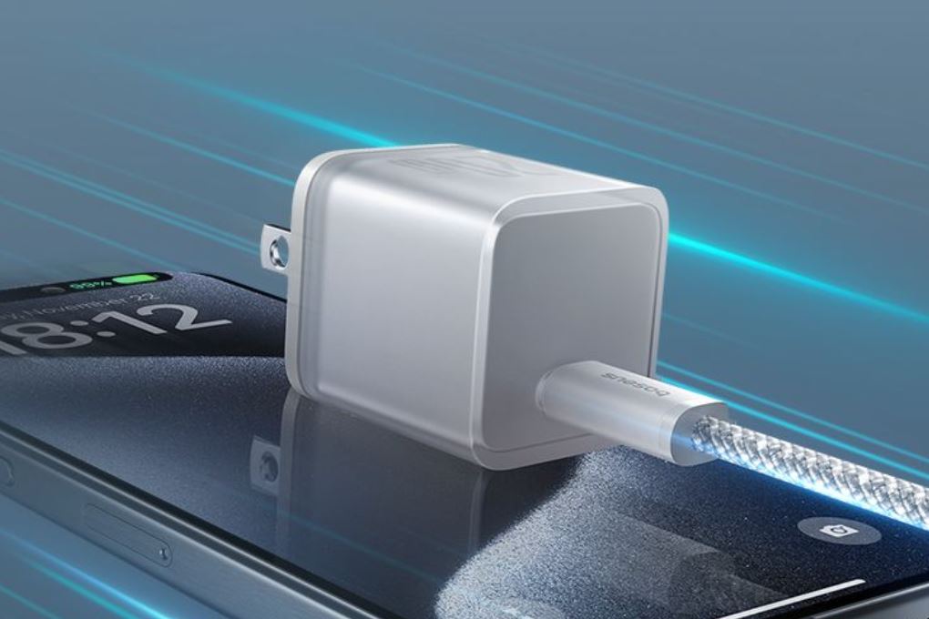 Sạc nhanh Type-C PD 20W Baseus CCGAN20S5-S Màu Trắng