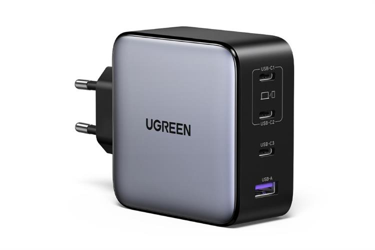 Adapter Sạc 4 cổng USB Type C PD QC 3.0 GaN 200W Ugreen X764 35539 Màu Xám