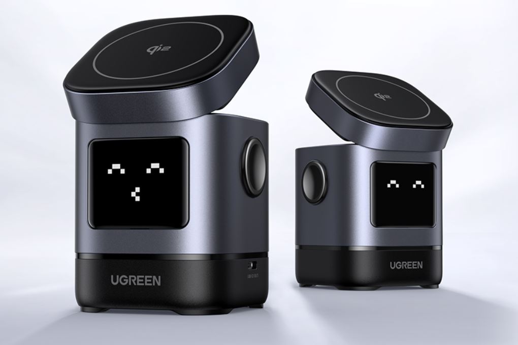 Đế sạc không dây 2 in 1 Qi2 15W Magnetic Ugreen W709 45775 kèm Cáp Type C - Type C - 3