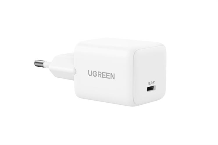 Adapter Sạc Type C PD 3.0 GaN 20W Ugreen X512 Màu Trắng