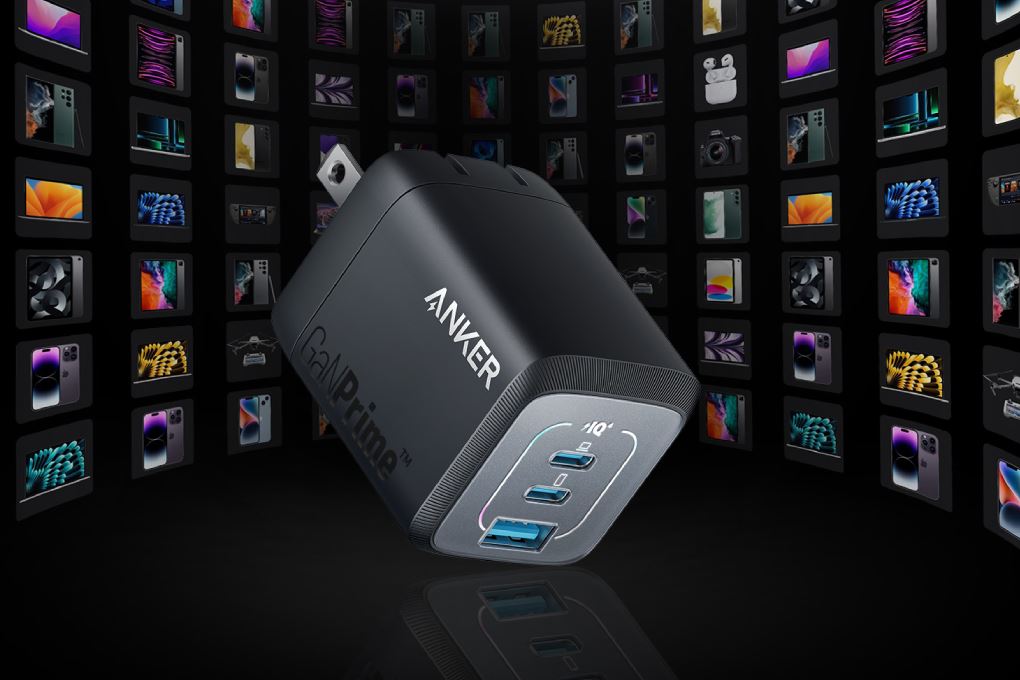 Adapter Sạc 3 cổng USB Type C IQ3 GaN 67W Anker Prime A2669 - Thiết kế chắc chắc
