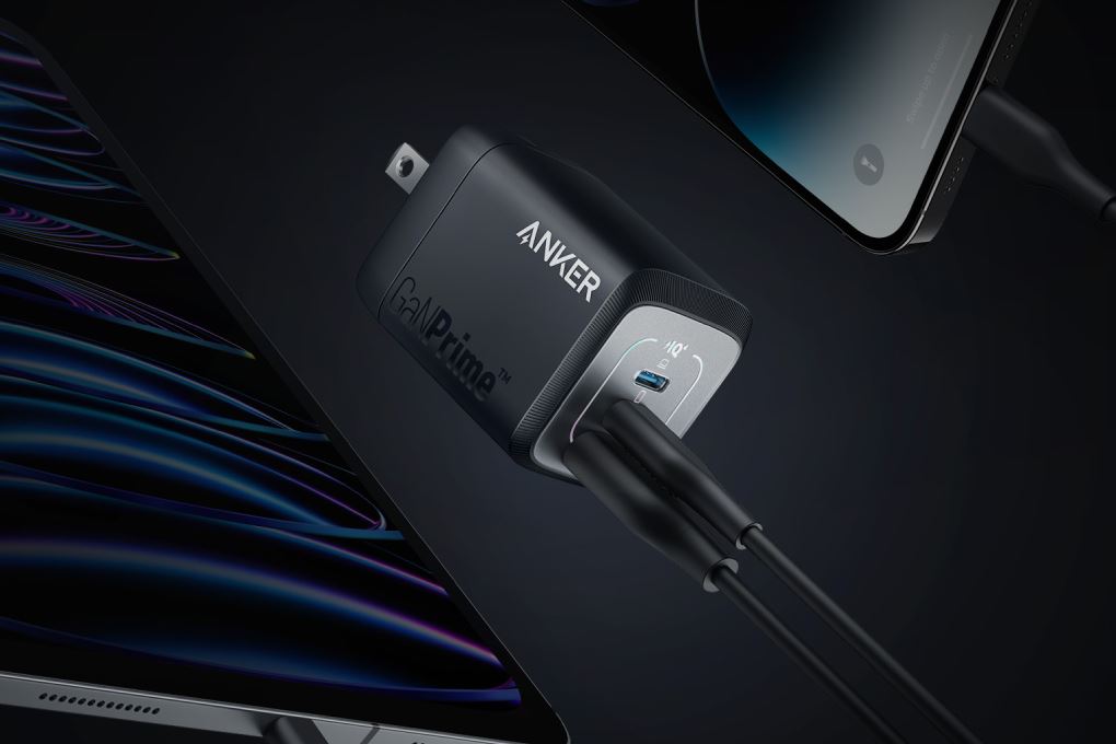 Adapter Sạc 3 cổng USB Type C IQ3 GaN 67W Anker Prime A2669 - Công suất sạc tối đa 67W