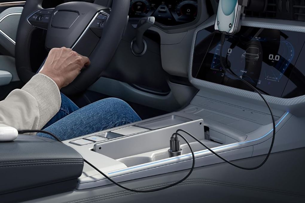 Sạc xe hơi 2 cổng USB Type C IQ3 30W Anker A2741 - Sạc cùng lúc 2 thiết bị Sạc xe hơi 2 cổng USB Type C IQ3 30W Anker A2741 - Sạc cùng lúc 2 thiết bị