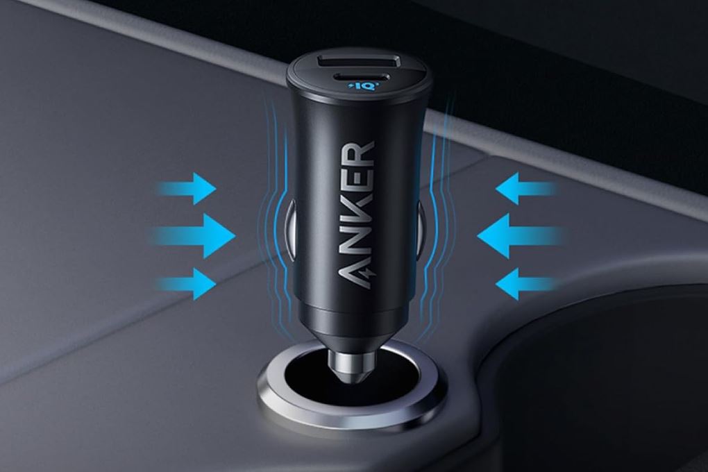 Sạc xe hơi 2 cổng USB Type C IQ3 30W Anker A2741 - Công suất sạc tối đa 30W Sạc xe hơi 2 cổng USB Type C IQ3 30W Anker A2741 - Công suất sạc tối đa 30W