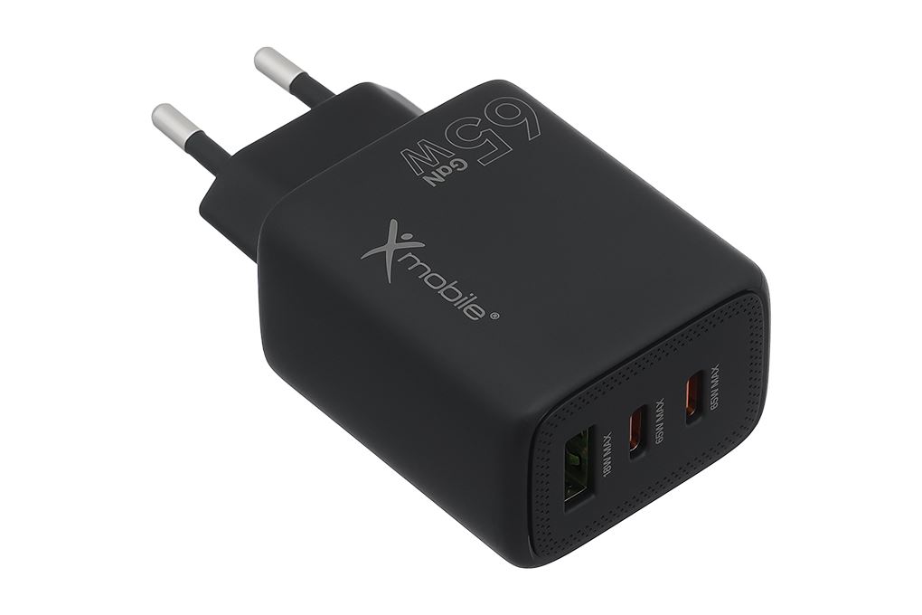 Sạc nhanh 3 cổng USB Type-C QC3.0 PD 65W Xmobile YC-524ACC - 2