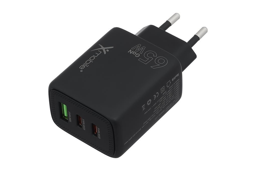 Sạc nhanh 3 cổng USB Type-C QC3.0 PD 65W Xmobile YC-524ACC - 3