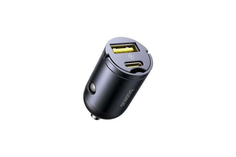 Sạc xe hơi 2 cổng USB Type C PD QC 3.0 30W Baseus Tiny Star Mini VCHXX-UC