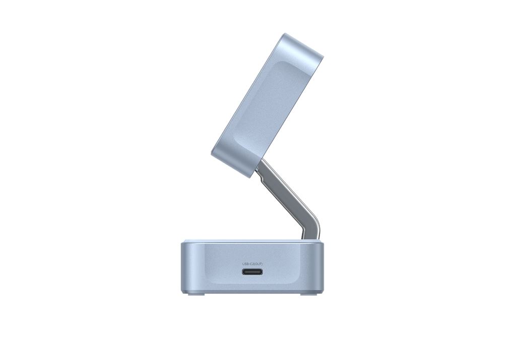 Đế sạc nhanh không dây 2 in 1 Qi2.2 25W Magnetic Ugreen Magflow W752 55960B Màu Xám